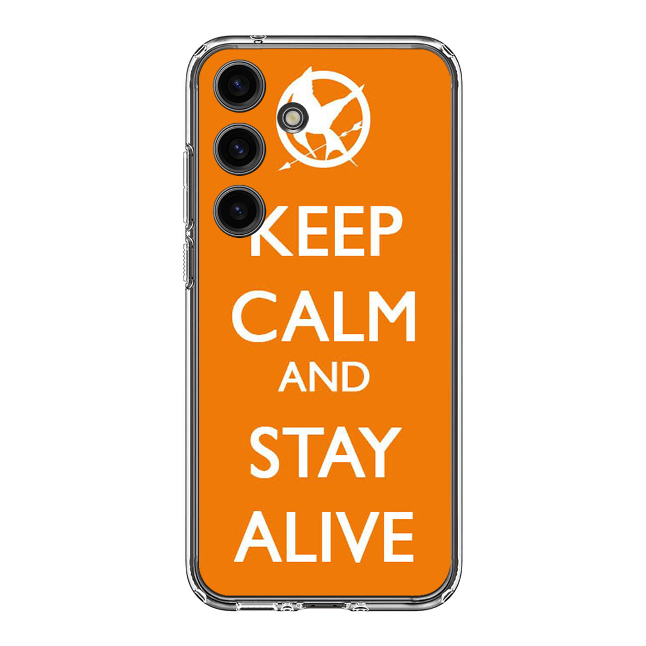 Keep Calm and Stay Alive Samsung Galaxy S24 FE Case