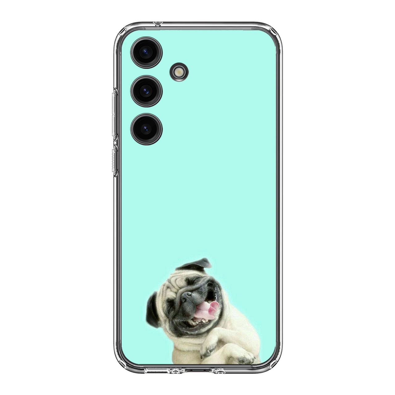 Laughing Pug Samsung Galaxy S24 FE Case