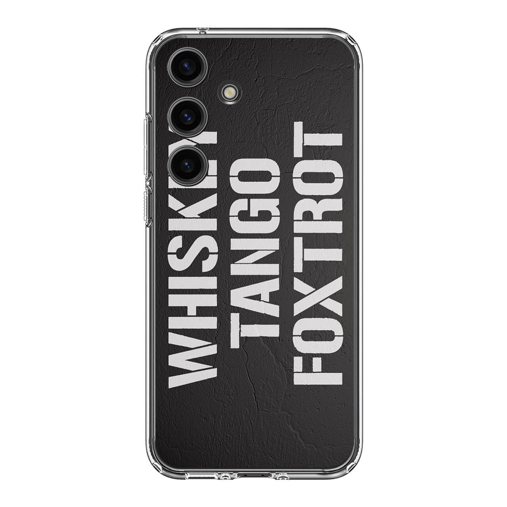 Military Signal Code Samsung Galaxy S24 FE Case