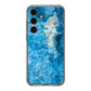 Navy Blue Marble Samsung Galaxy S24 FE Case