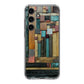 Painted Abstract Wood Sculptures Samsung Galaxy S24 FE Case