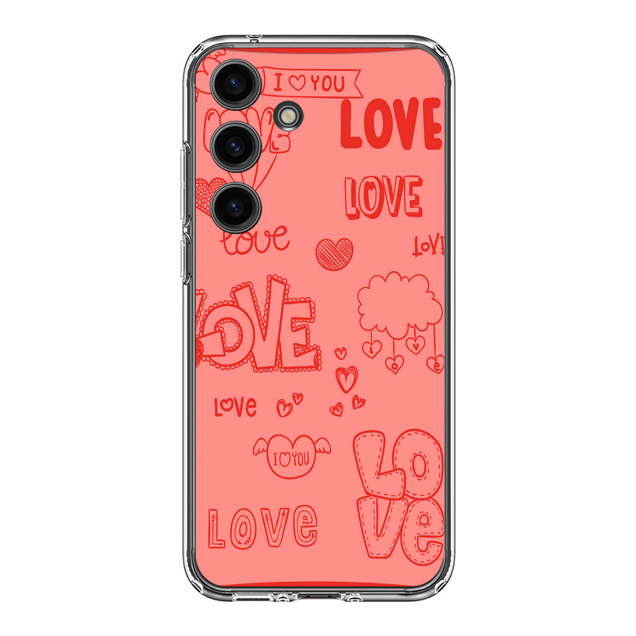 Pink Lover Samsung Galaxy S24 FE Case