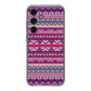 Purple Aztec Art Samsung Galaxy S24 FE Case