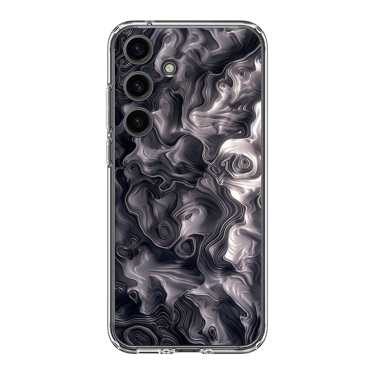 Quicksilver Abstract Art Samsung Galaxy S24 FE Case