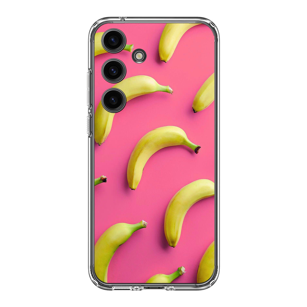 Real Bananas Fruit Pattern Samsung Galaxy S24 FE Case