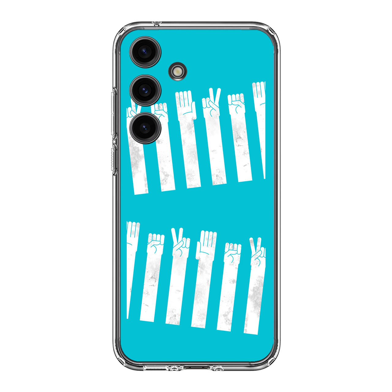 Rock–paper–scissors Zebra Crossing Samsung Galaxy S24 FE Case