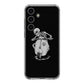 Skeleton Rides Scooter Samsung Galaxy S24 FE Case