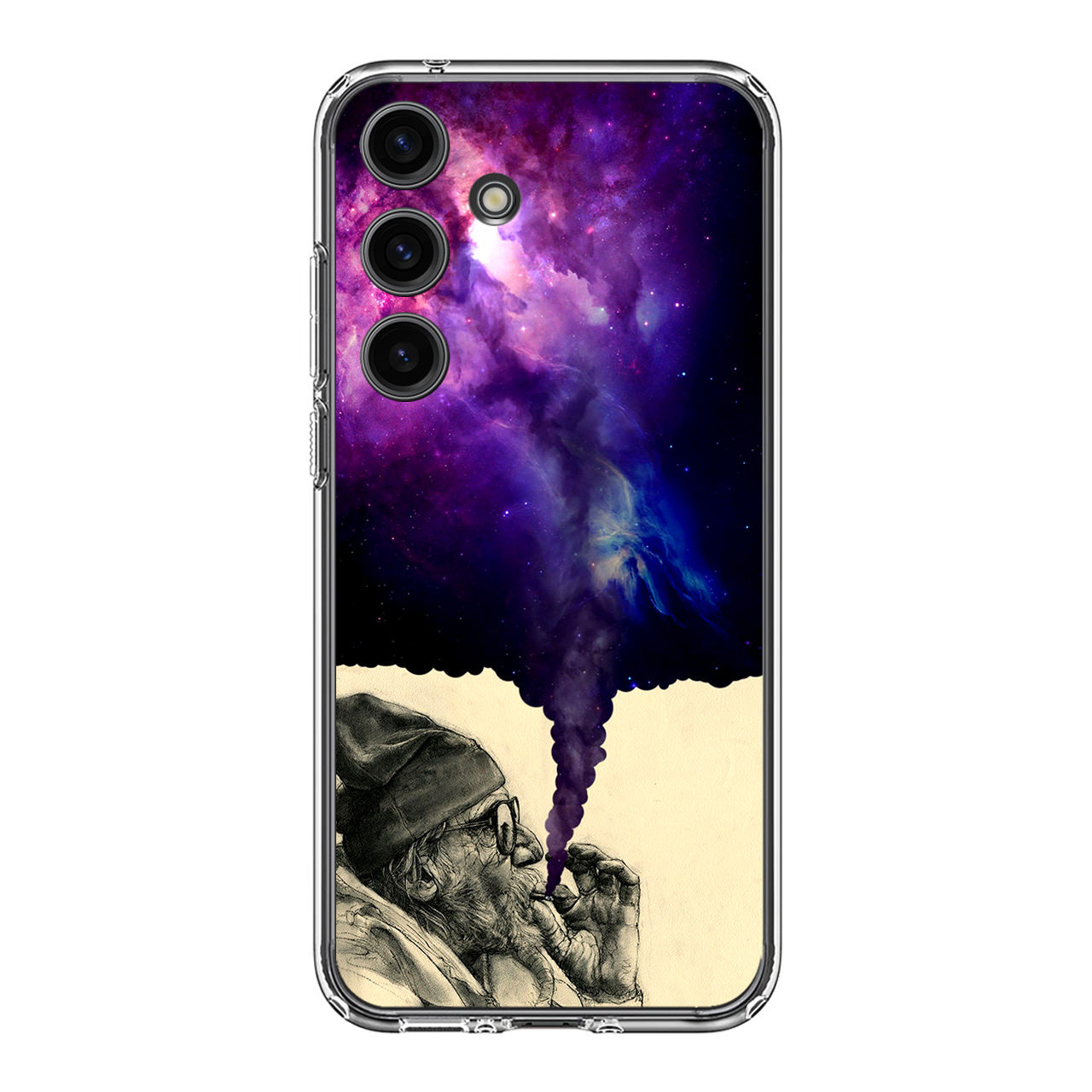 Smoking Galaxy Samsung Galaxy S24 FE Case