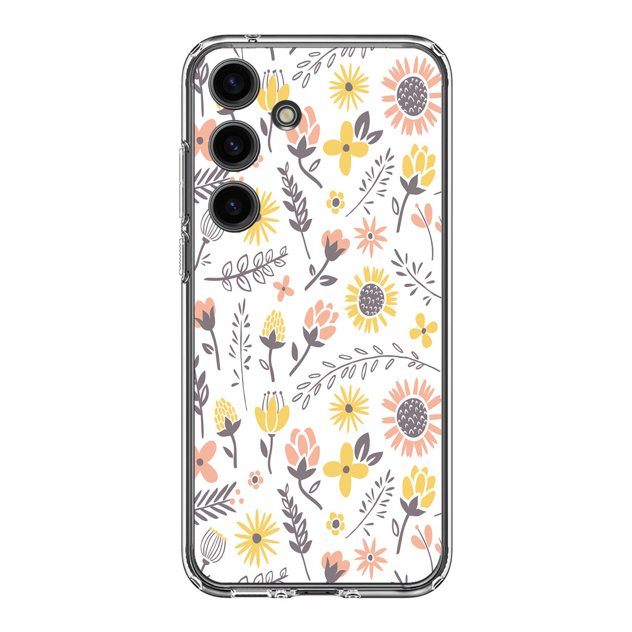 Spring Things Pattern Samsung Galaxy S24 FE Case