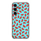 Watermelon Fruit Pattern Blue Samsung Galaxy S24 FE Case