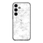 White Marble Samsung Galaxy S24 FE Case