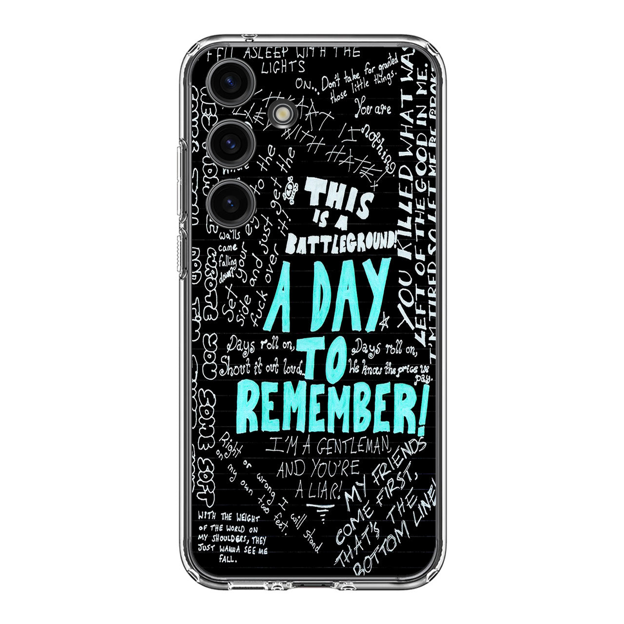 A Day To Remember Quote Samsung Galaxy S24 FE Case