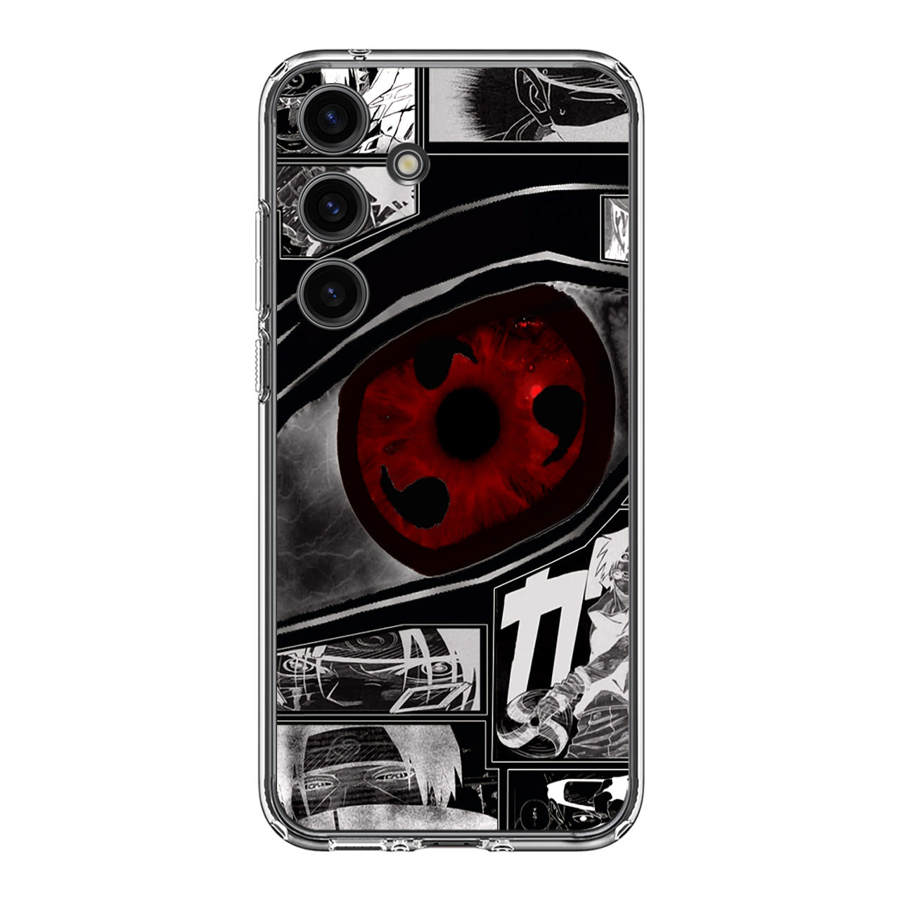 Anime Copy Wheel Eye Samsung Galaxy S24 FE Case