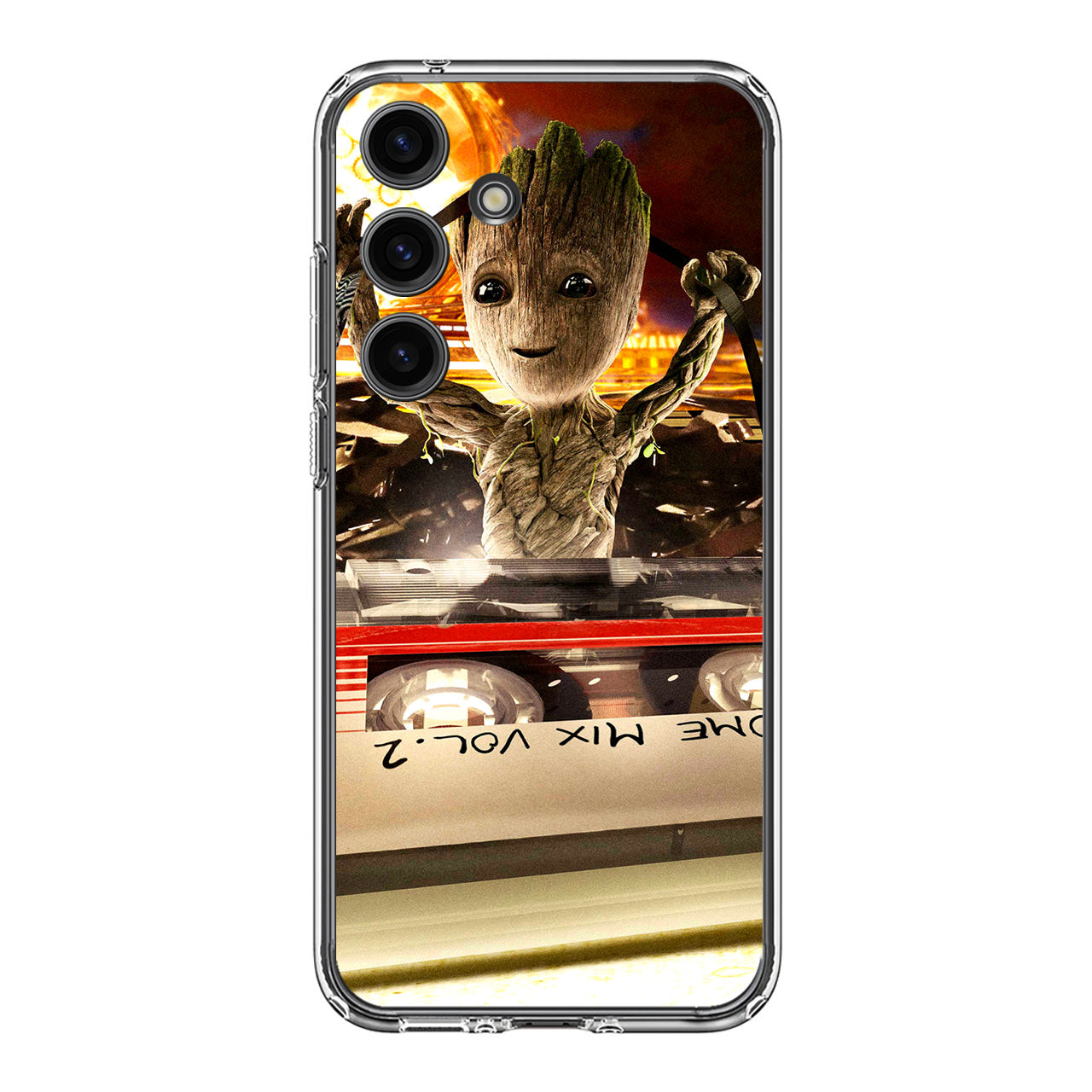 Baby Groot Mix Vol 2 Samsung Galaxy S24 FE Case