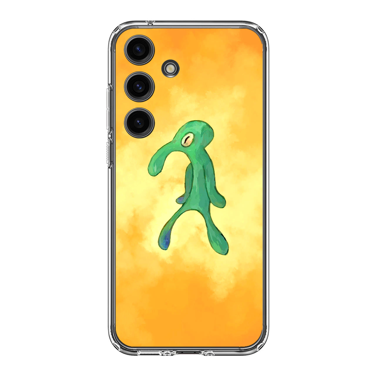 Bold and Brash Squidward Painting Samsung Galaxy S24 FE Case