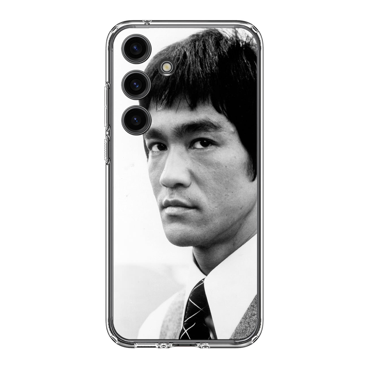 Bruce Lee B&W Samsung Galaxy S24 FE Case