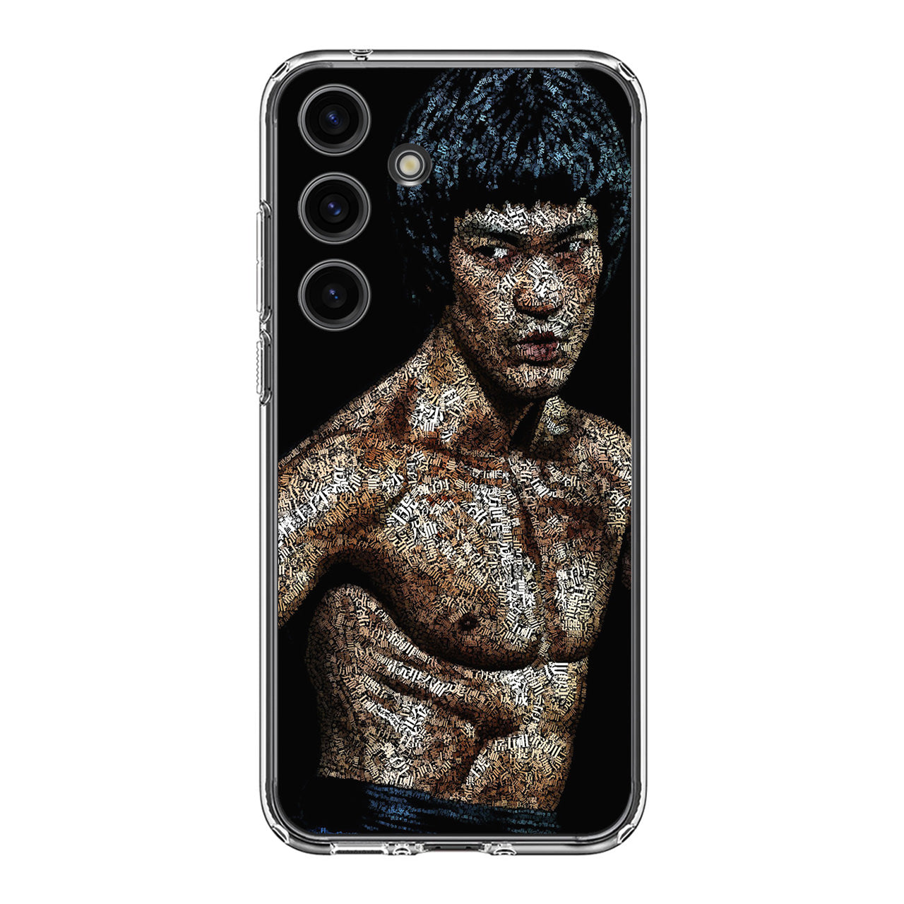 Bruce Lee Typograph Samsung Galaxy S24 FE Case