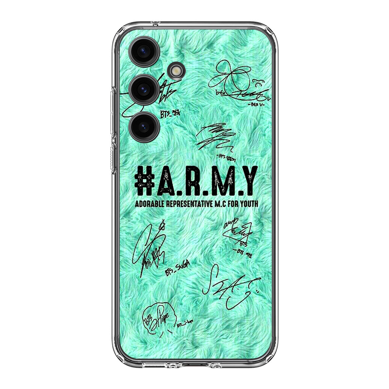 BTS Army Signature Samsung Galaxy S24 FE Case