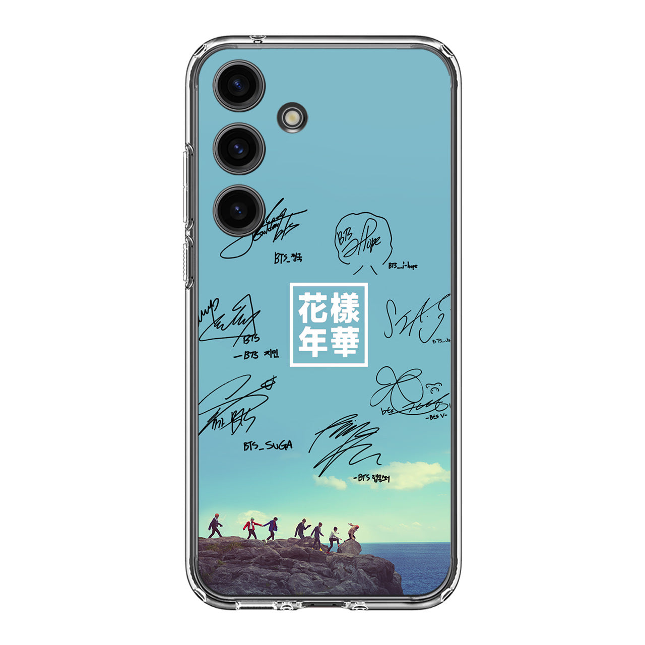 BTS Signature Samsung Galaxy S24 FE Case