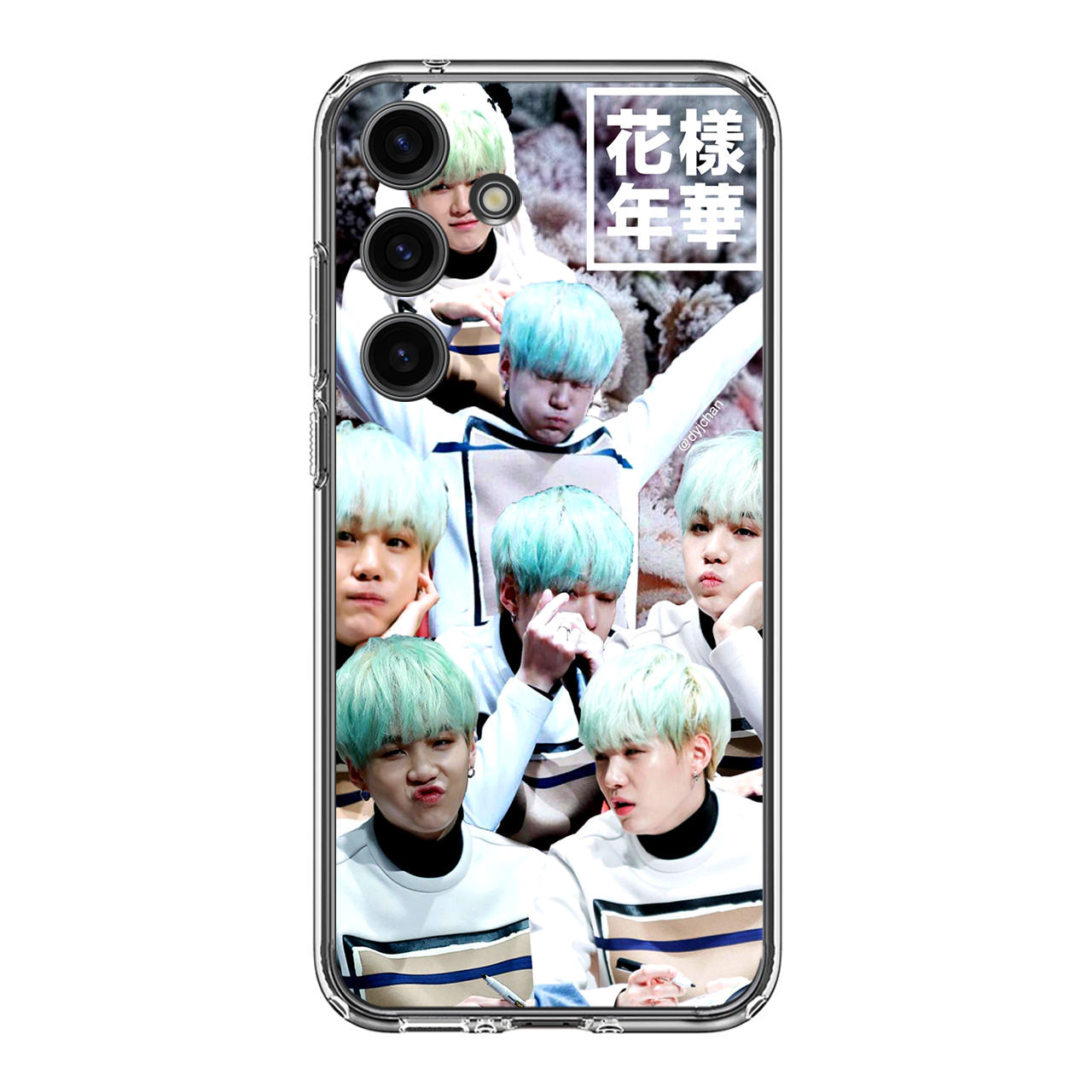 BTS Suga Collage Samsung Galaxy S24 FE Case