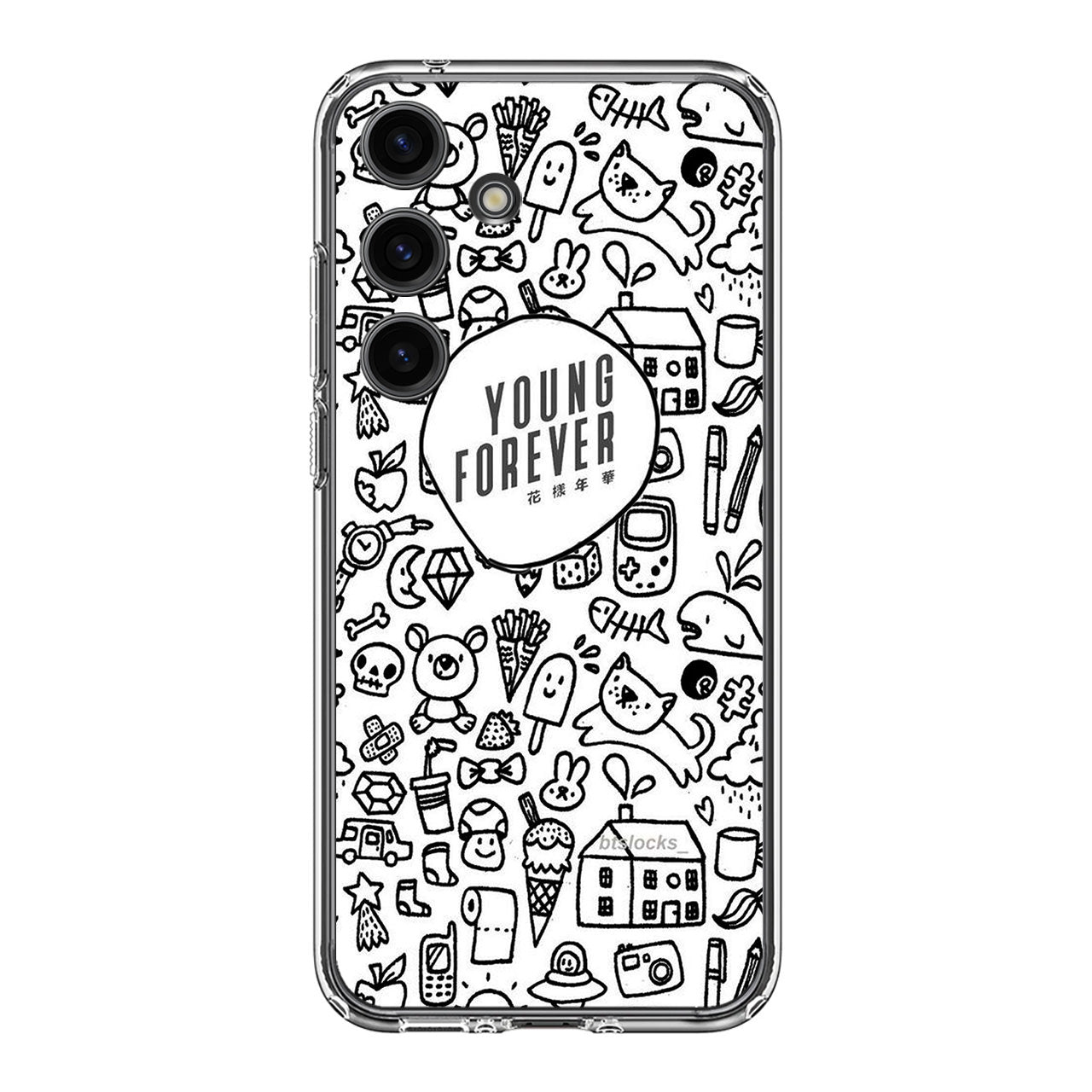 BTS Young Forever Samsung Galaxy S24 FE Case