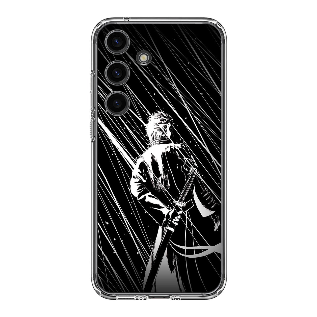 Vergil Black White Samsung Galaxy S24 FE Case