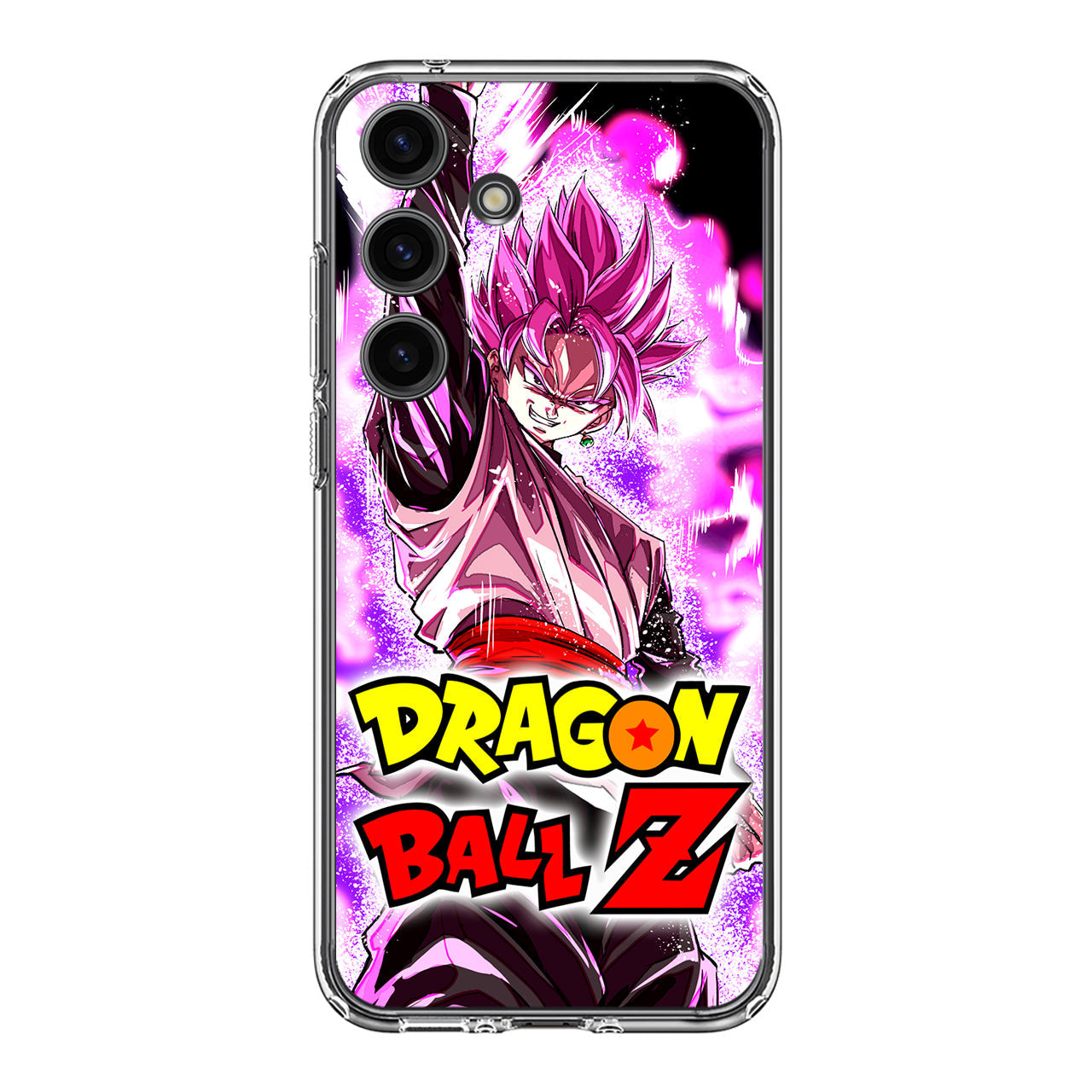 Dragon Ball Z Son Goku Black Rose Saiyan Samsung Galaxy S24 FE Case