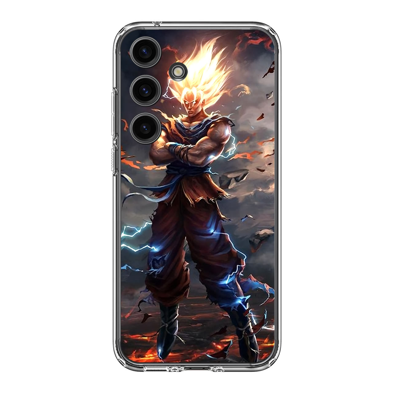 Evil Goku Samsung Galaxy S24 FE Case