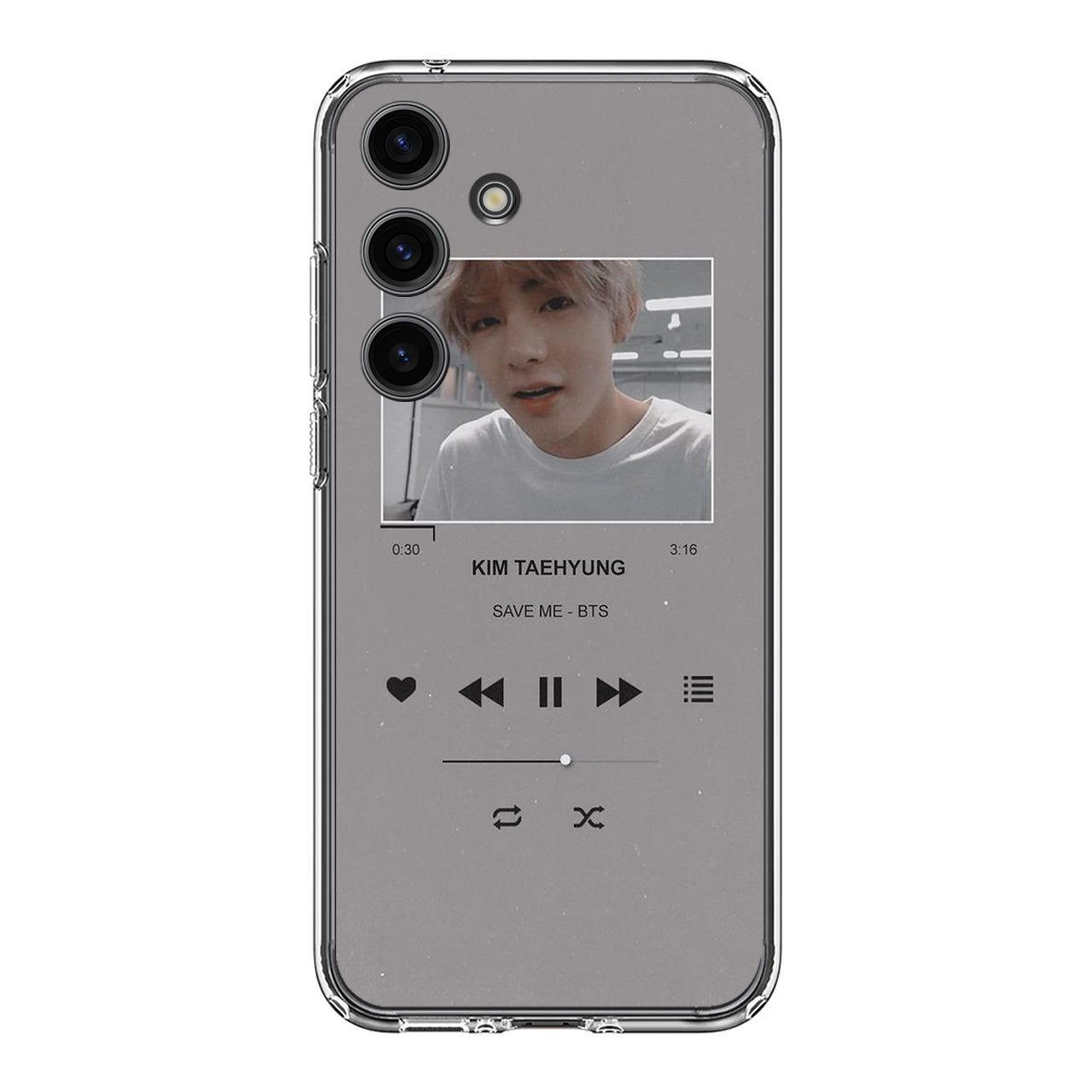 Kim Save Me BTS Samsung Galaxy S24 FE Case