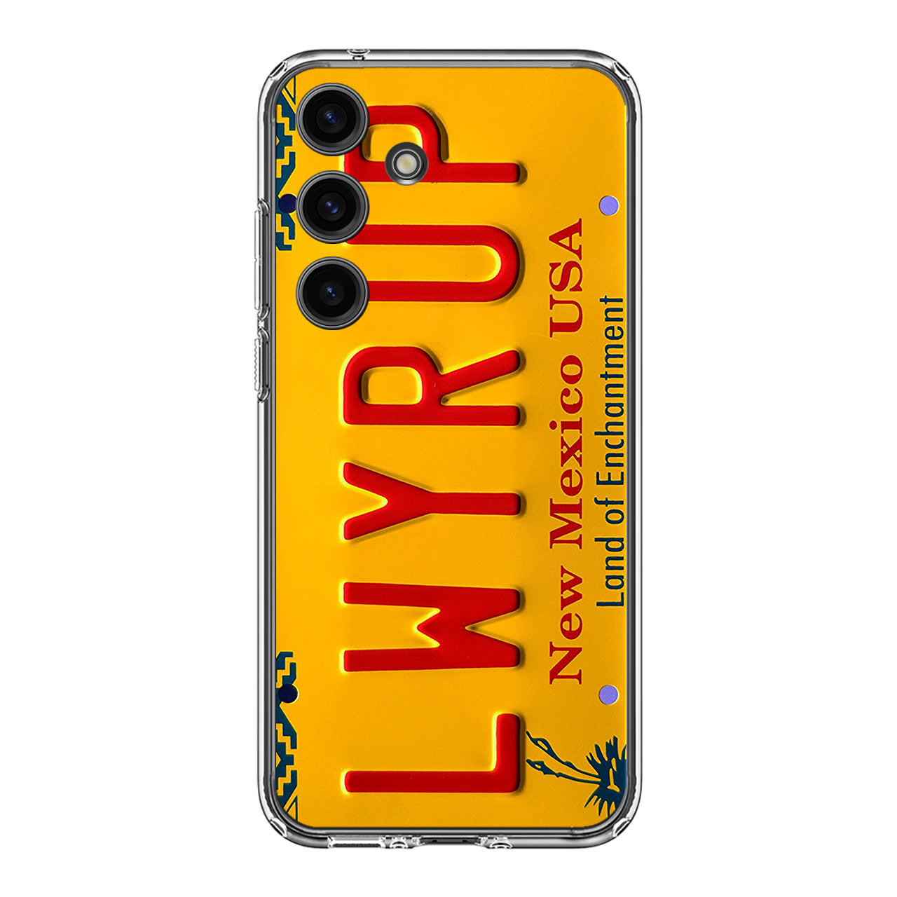 LWYRUP License Plate Samsung Galaxy S24 FE Case