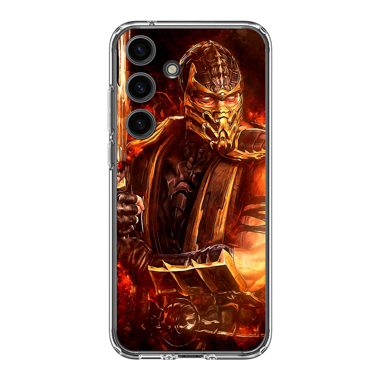 Mortal Kombat Scorpion Samsung Galaxy S24 FE Case