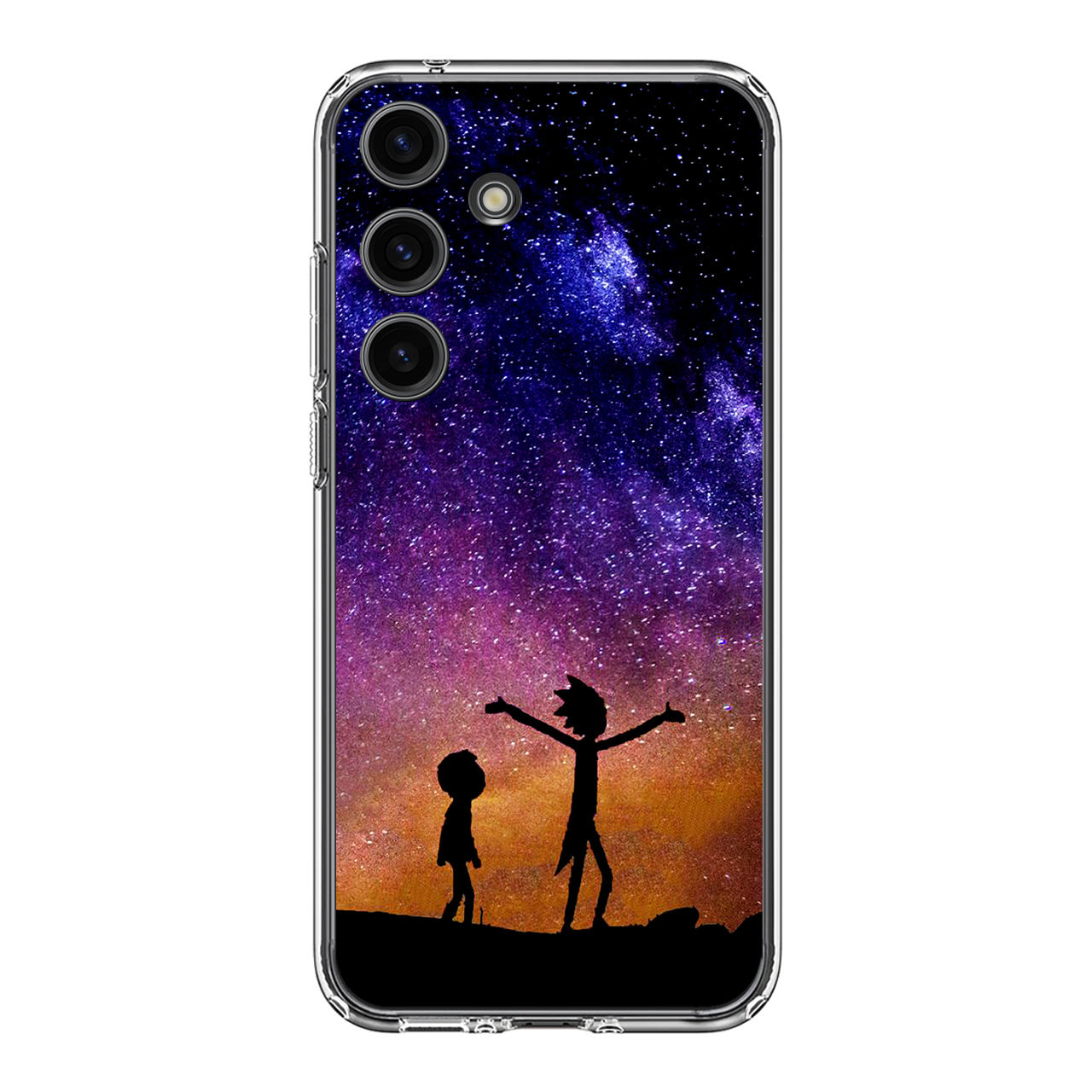 Morty Space Nebula Samsung Galaxy S24 FE Case