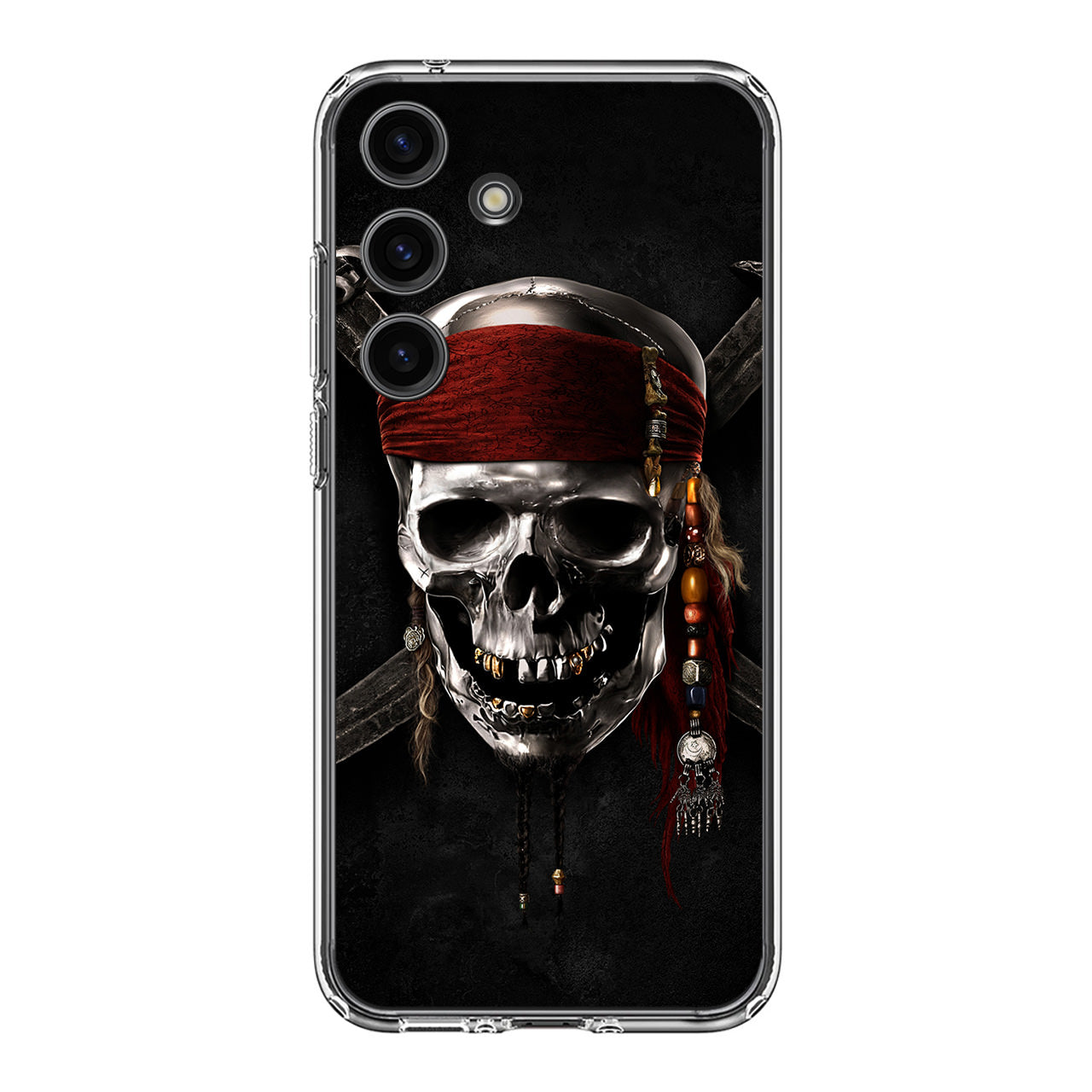 Pirates Of Carribean Skull Samsung Galaxy S24 FE Case