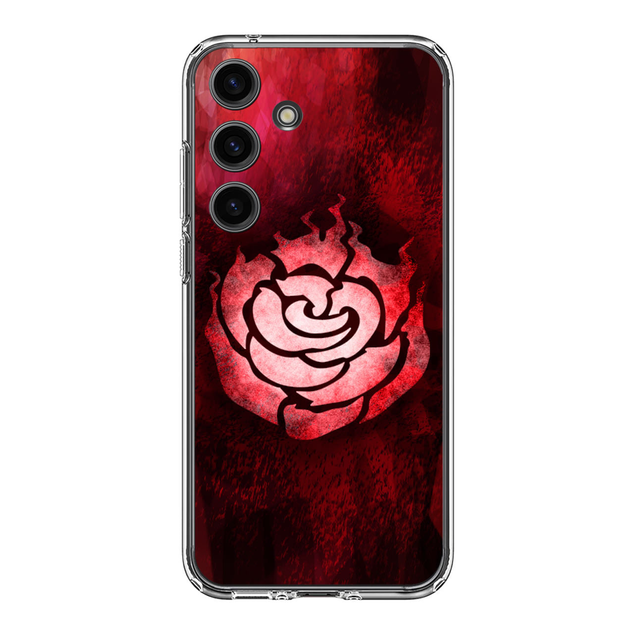 RWBY Ruby Rose Symbol Samsung Galaxy S24 FE Case