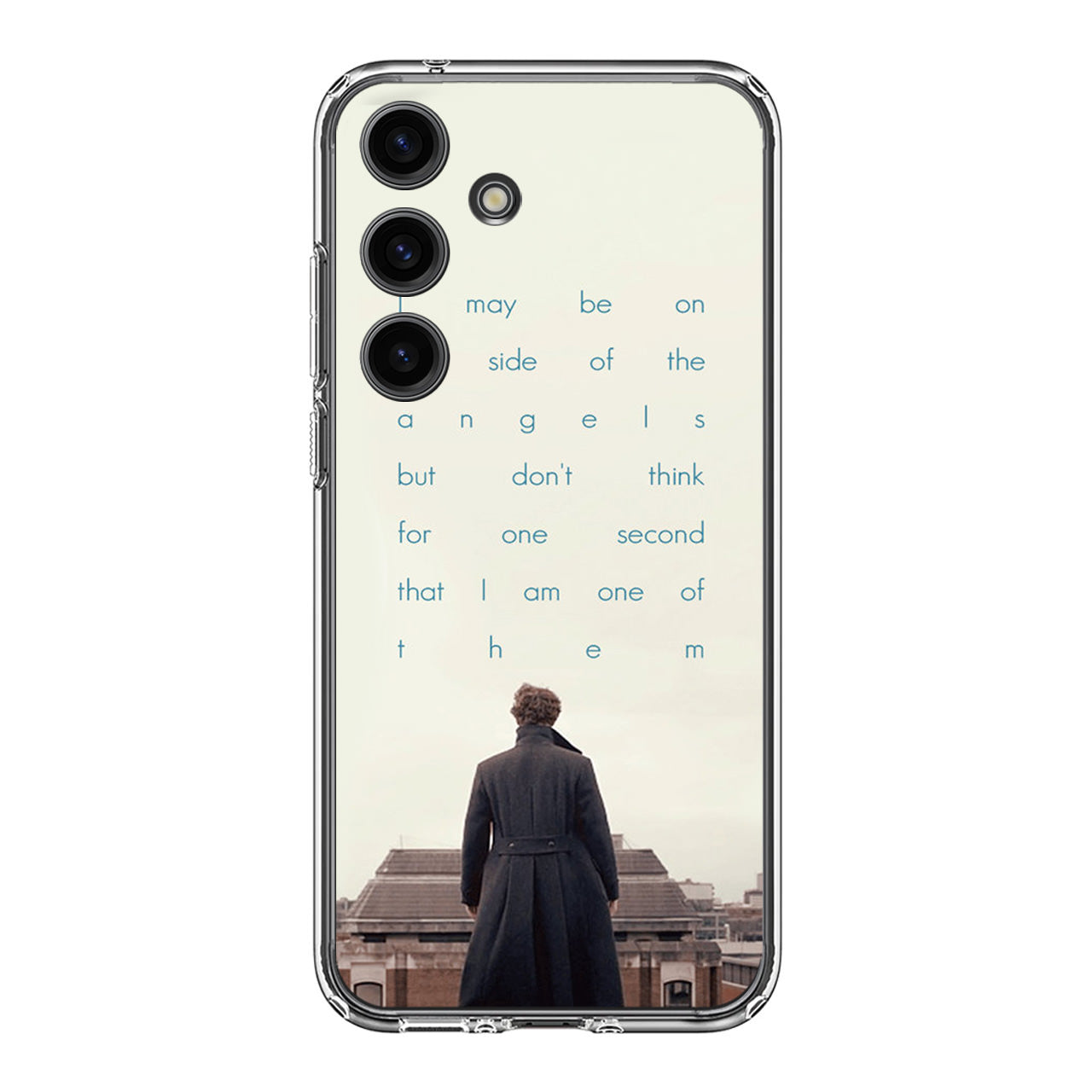 Sherlock Holmes Quote Samsung Galaxy S24 FE Case