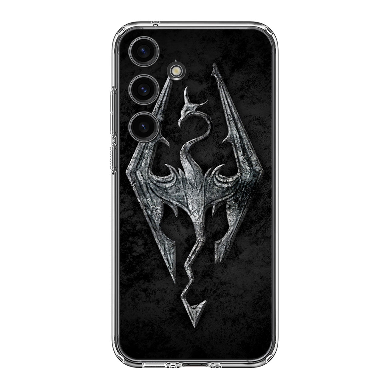 The Elder Scrolls V Skyrim Logo Samsung Galaxy S24 FE Case