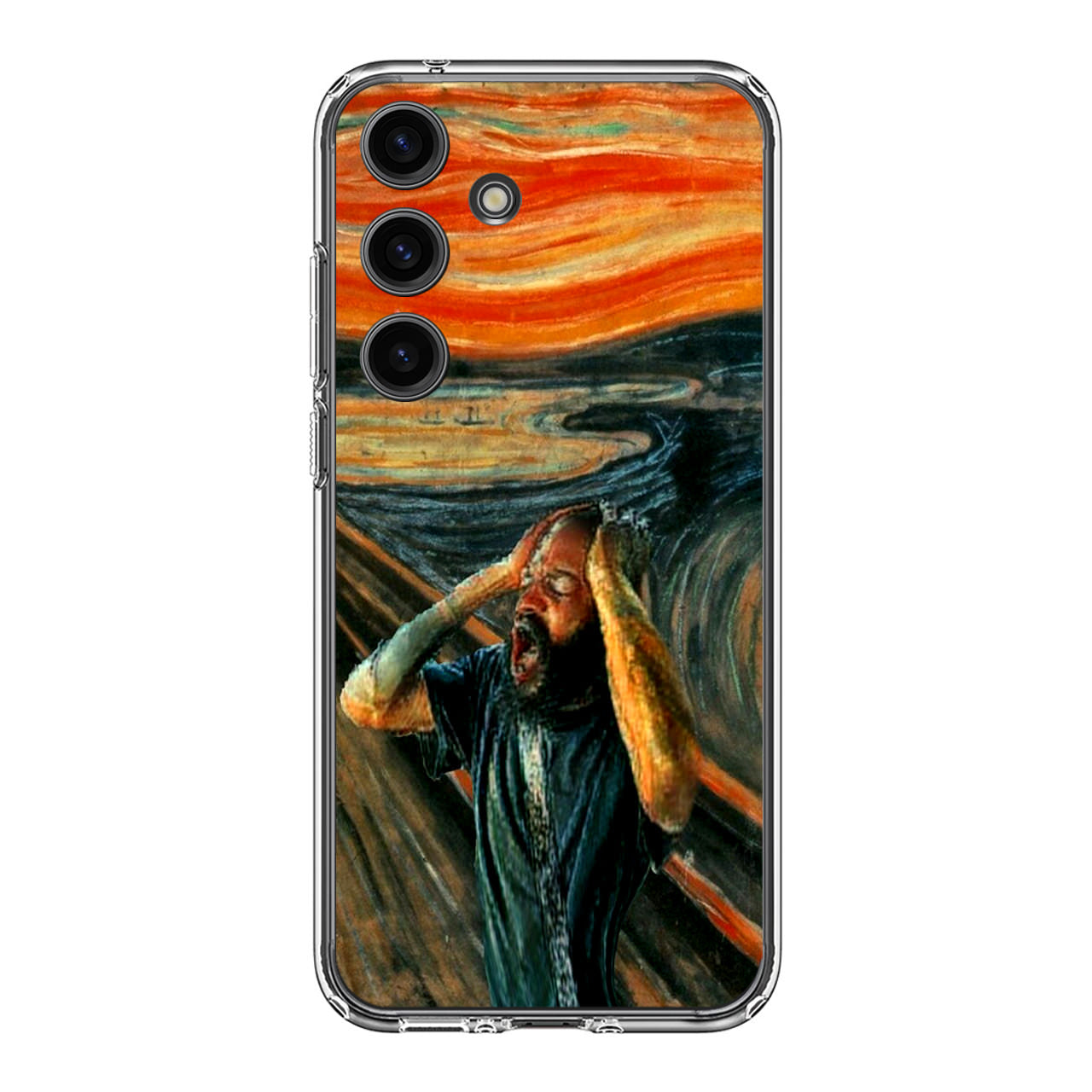 The Scream Death Grips Samsung Galaxy S24 FE Case