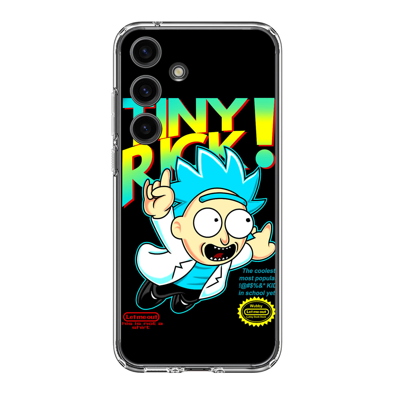 Tiny Rick Let Me Out Samsung Galaxy S24 FE Case