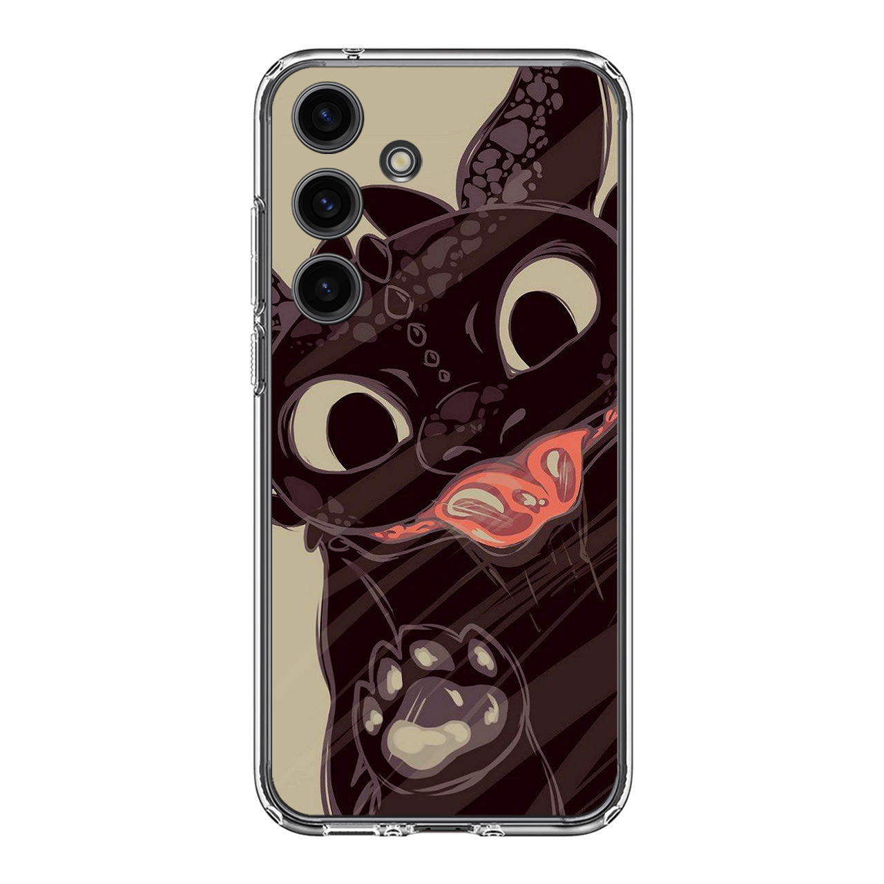 Toothless Dragon Art Samsung Galaxy S24 FE Case