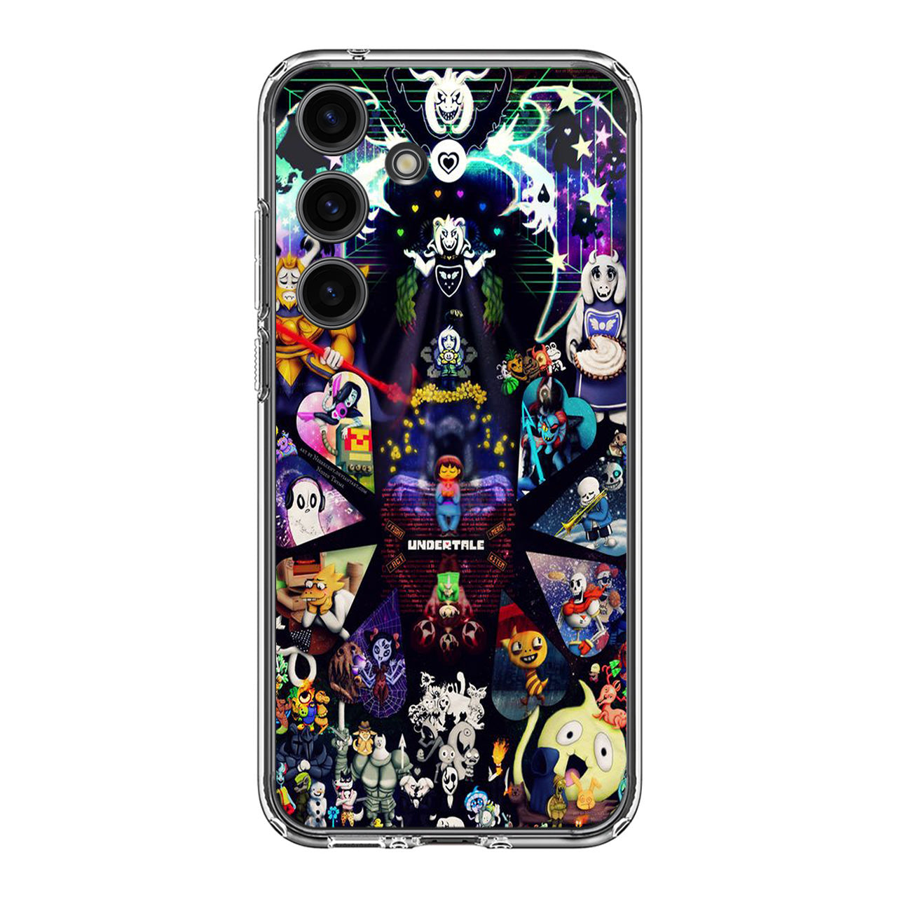 Undertale All Characters Samsung Galaxy S24 FE Case