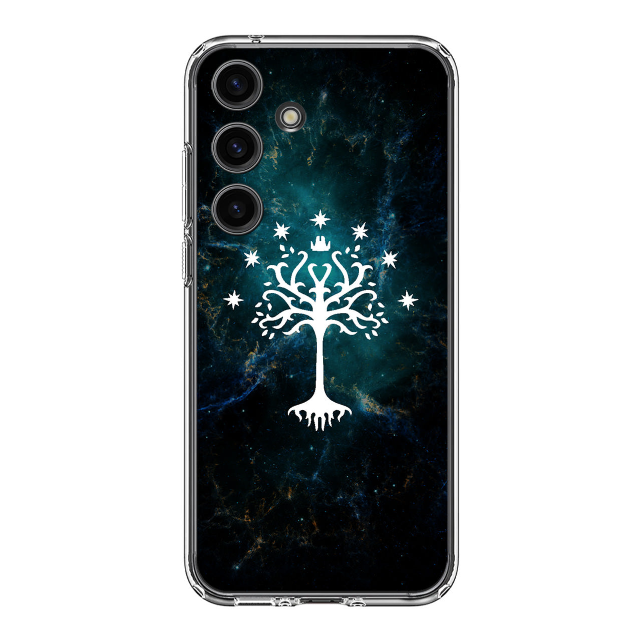 White Tree Of Gondor In Space Nebula Samsung Galaxy S24 FE Case