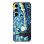 Witch Flying In Van Gogh Starry Night Samsung Galaxy S24 FE Case