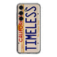 Back to the Future License Plate Timeless Samsung Galaxy S24 FE Case