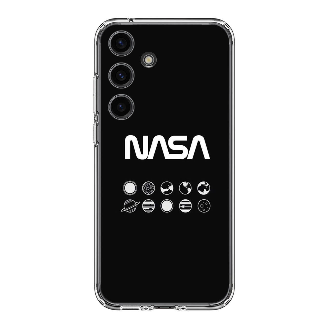 NASA Minimalist Samsung Galaxy S24 FE Case