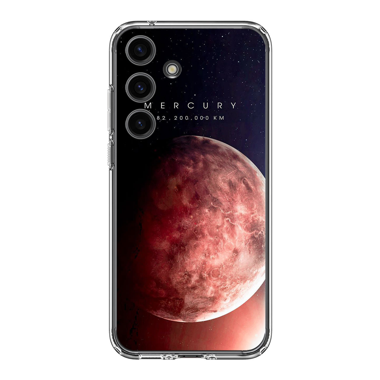 Planet Mercury Samsung Galaxy S24 FE Case