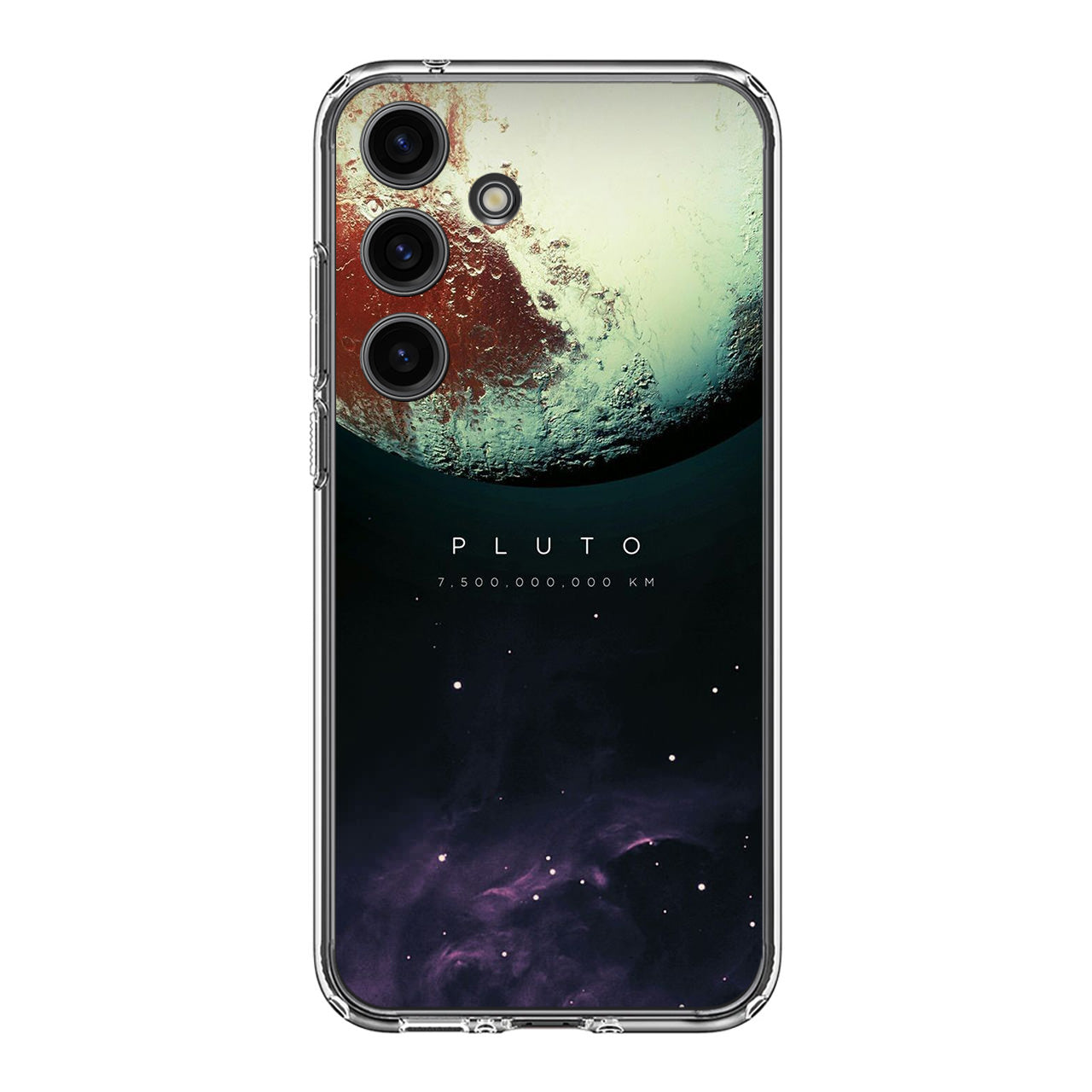 Planet Pluto Samsung Galaxy S24 FE Case