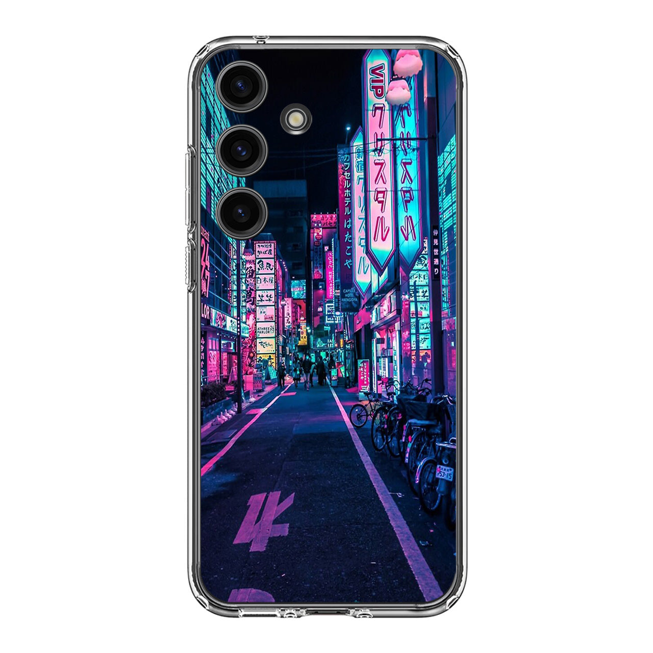 Tokyo Street Wonderful Neon Samsung Galaxy S24 FE Case