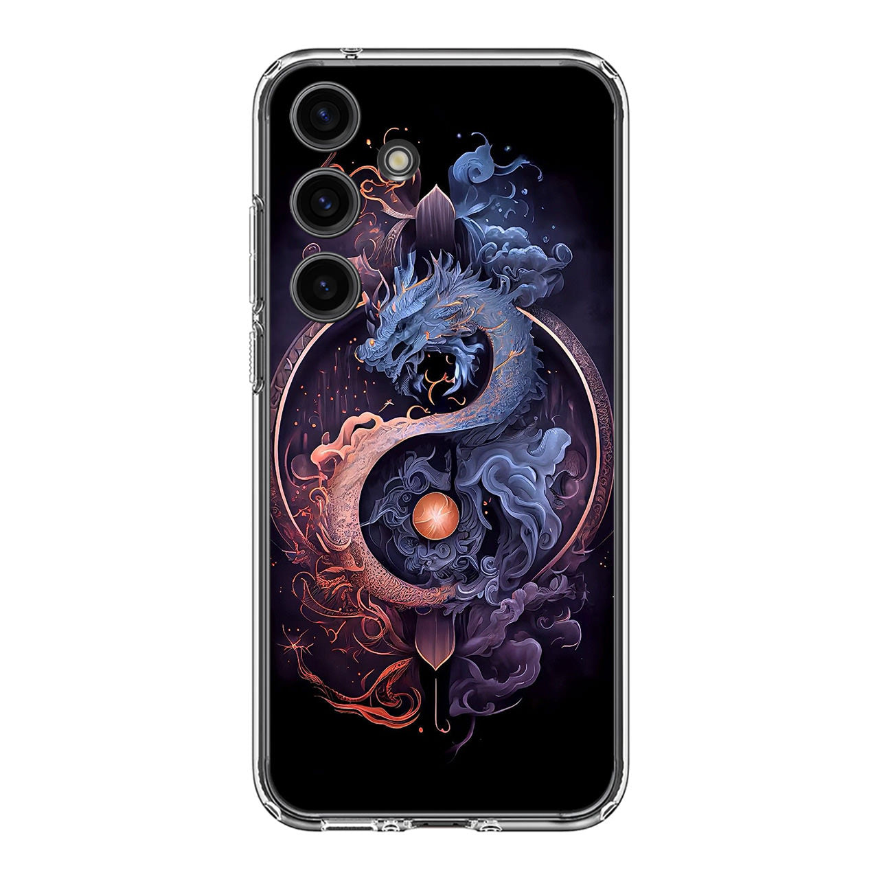 Dragon Yin Yang Samsung Galaxy S24 FE Case