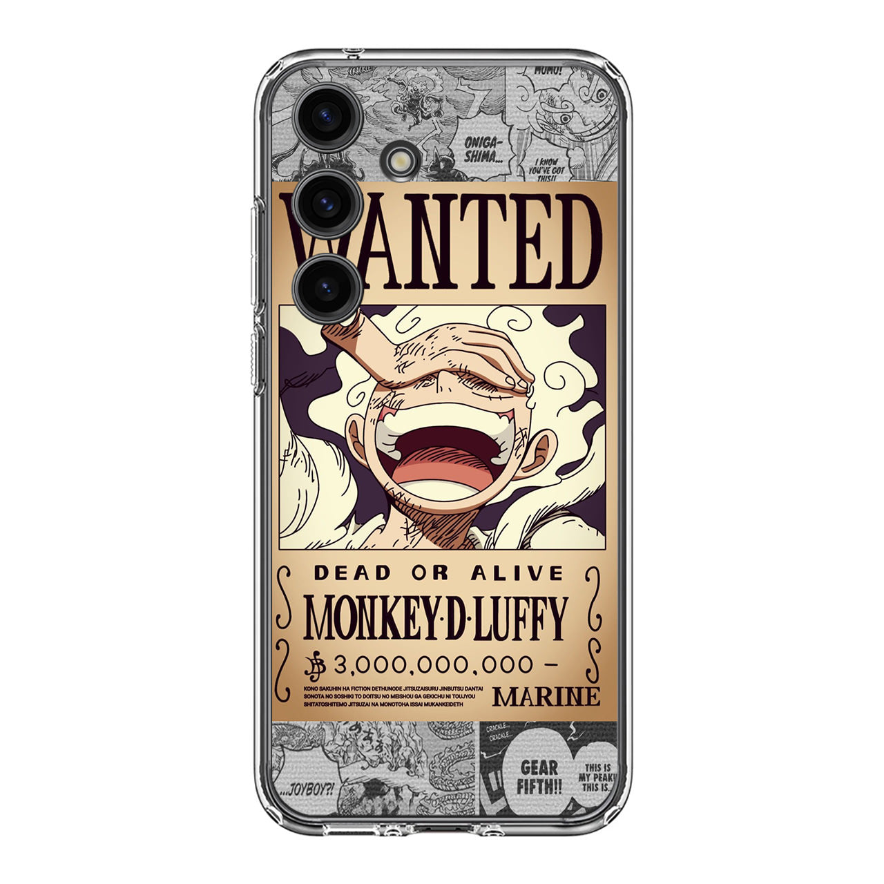 Gear 5 Wanted Poster Samsung Galaxy S24 FE Case