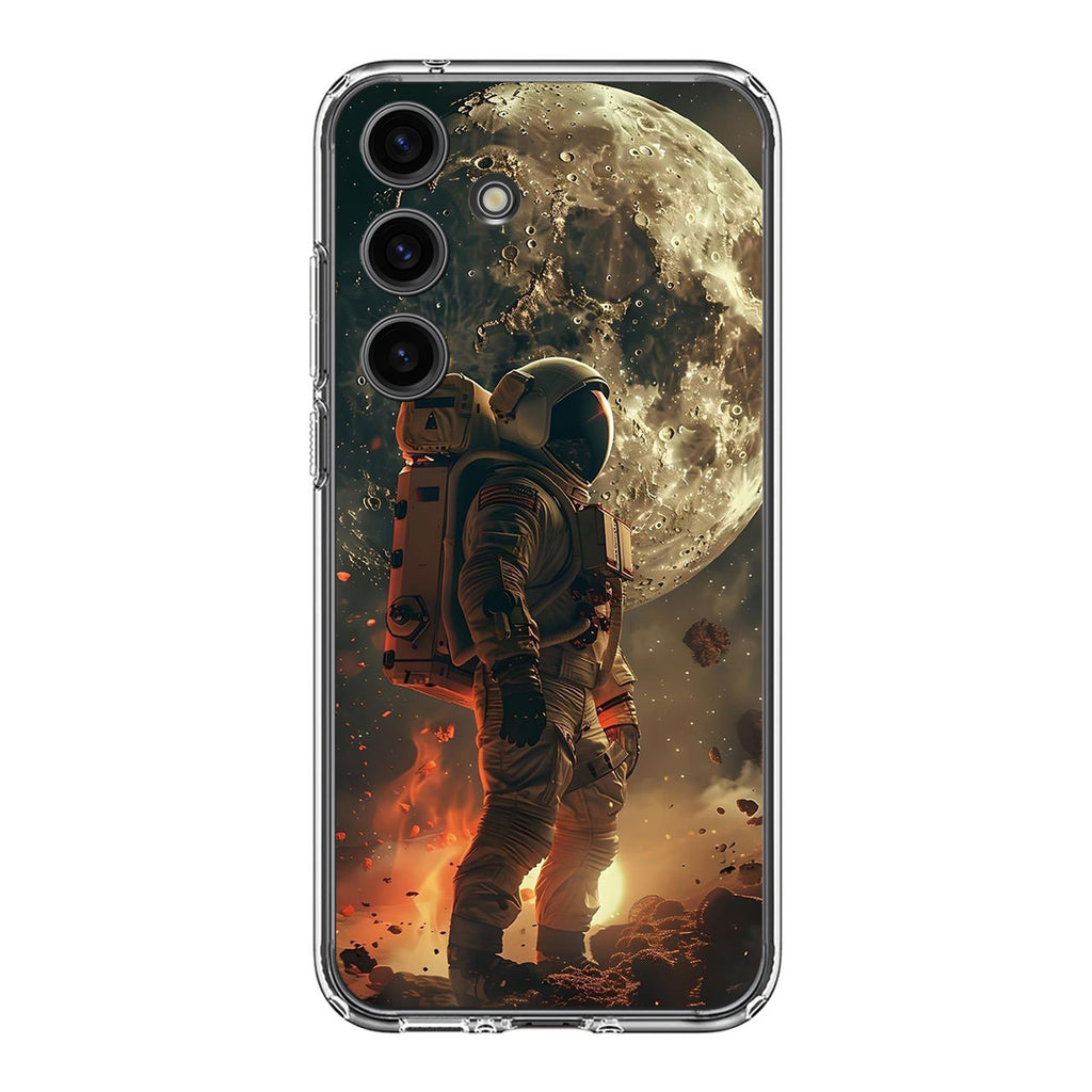 Lunar Sentinel Guardian of the Void Samsung Galaxy S24 / S24 Plus Case
